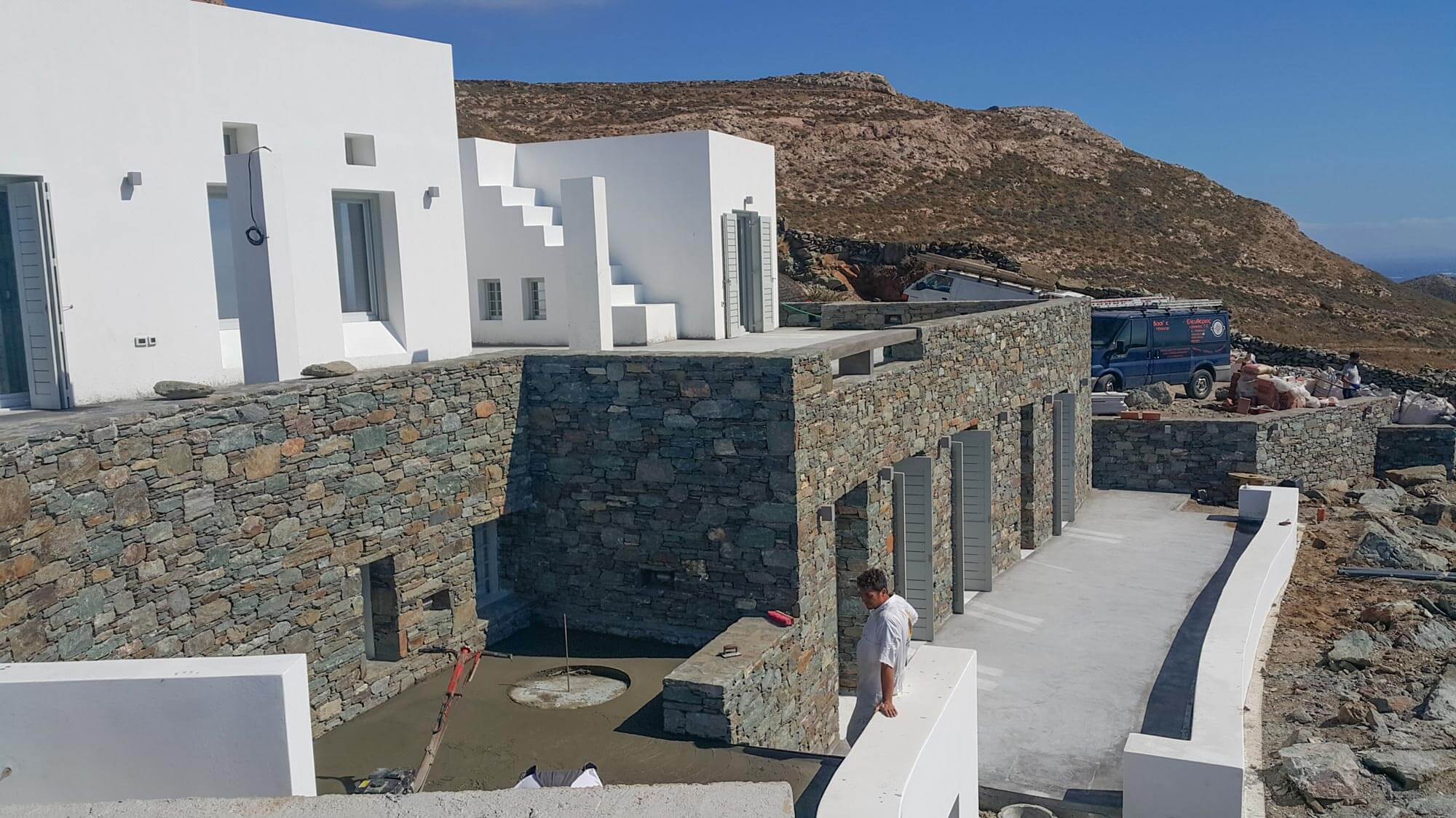 luxury villla Syros